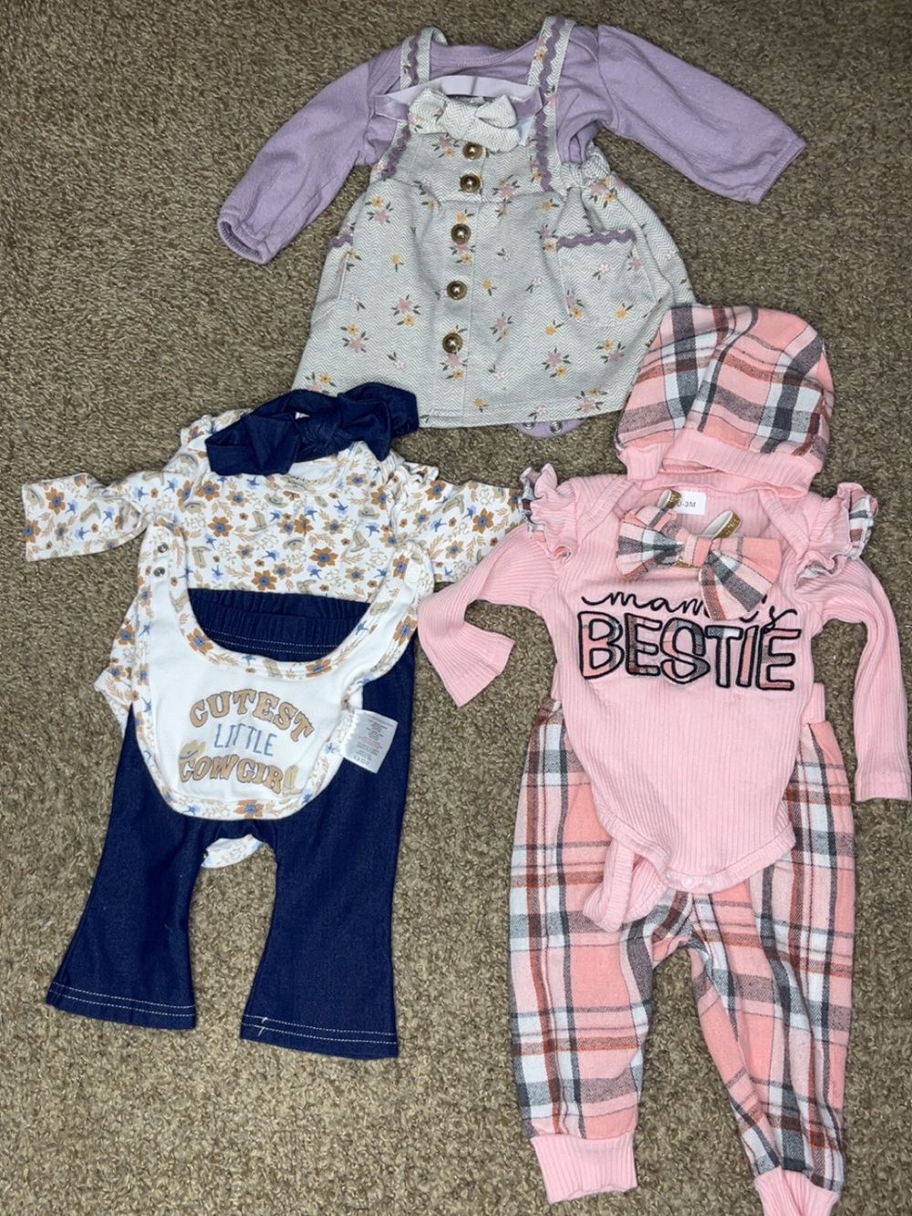 3 set baby clothes